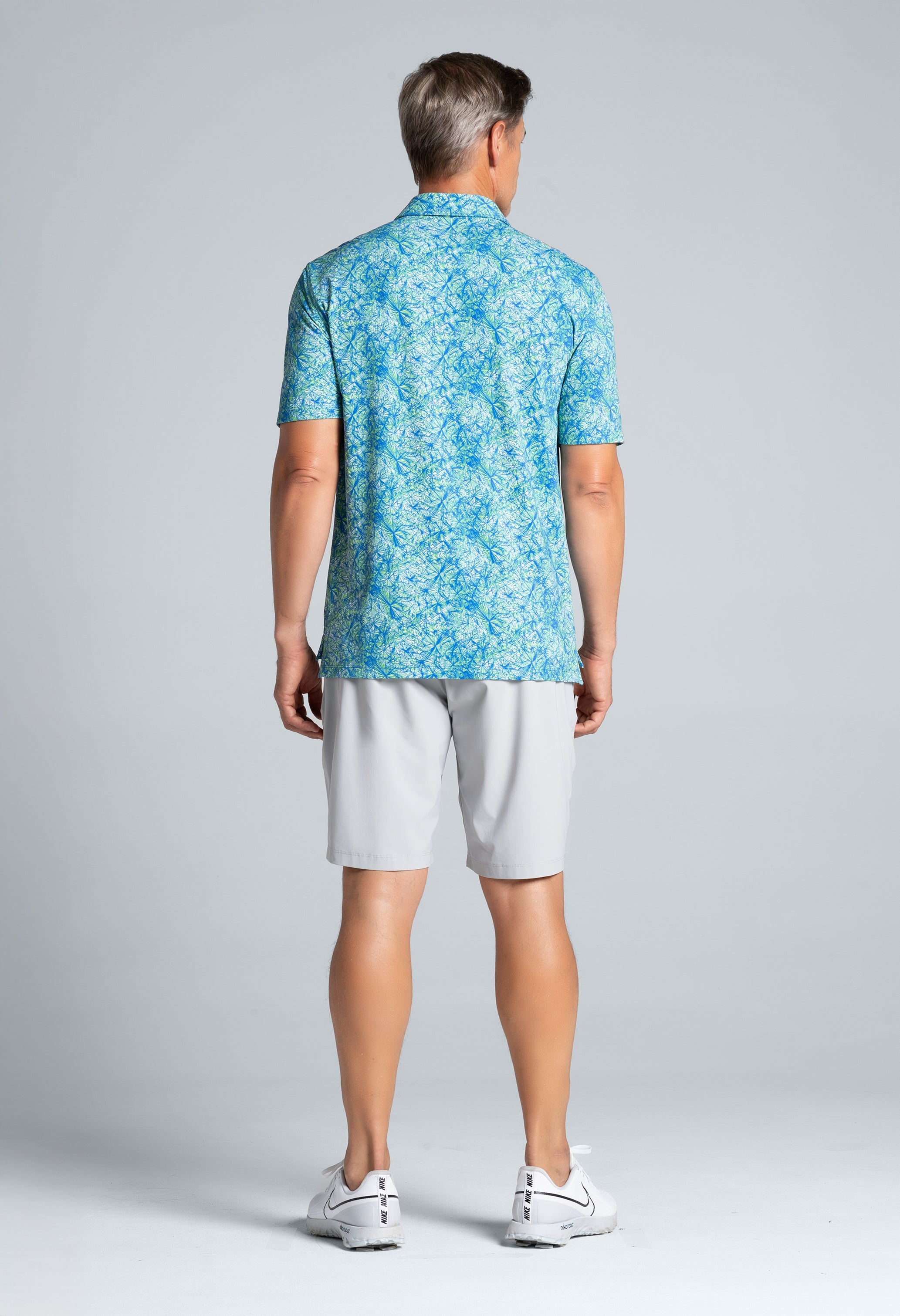 Fireworks Print Short Sleeve Polo β 94175 (Modern Fit)