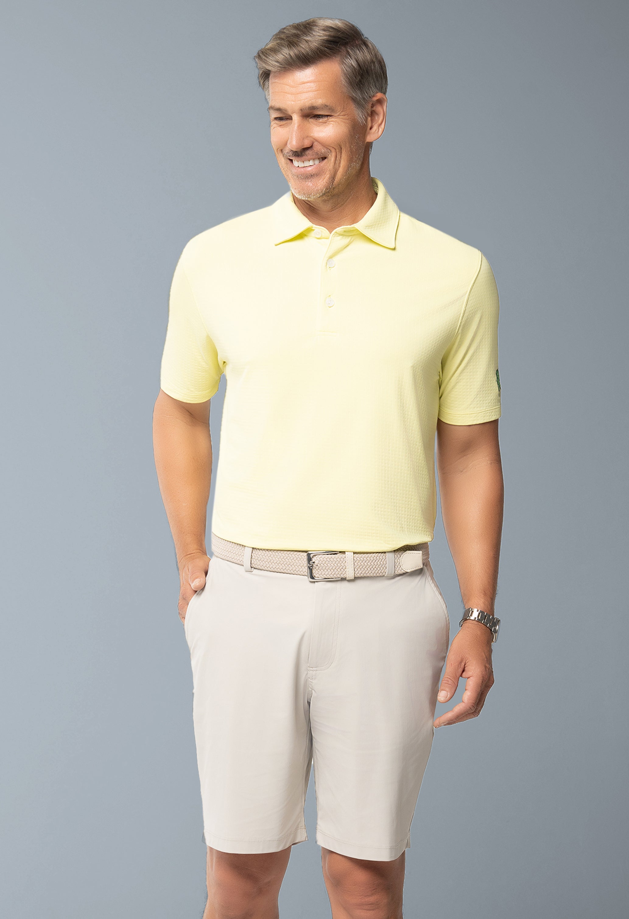 Lucky Charm Print Short Sleeve Polo β 94176 (Modern Fit)