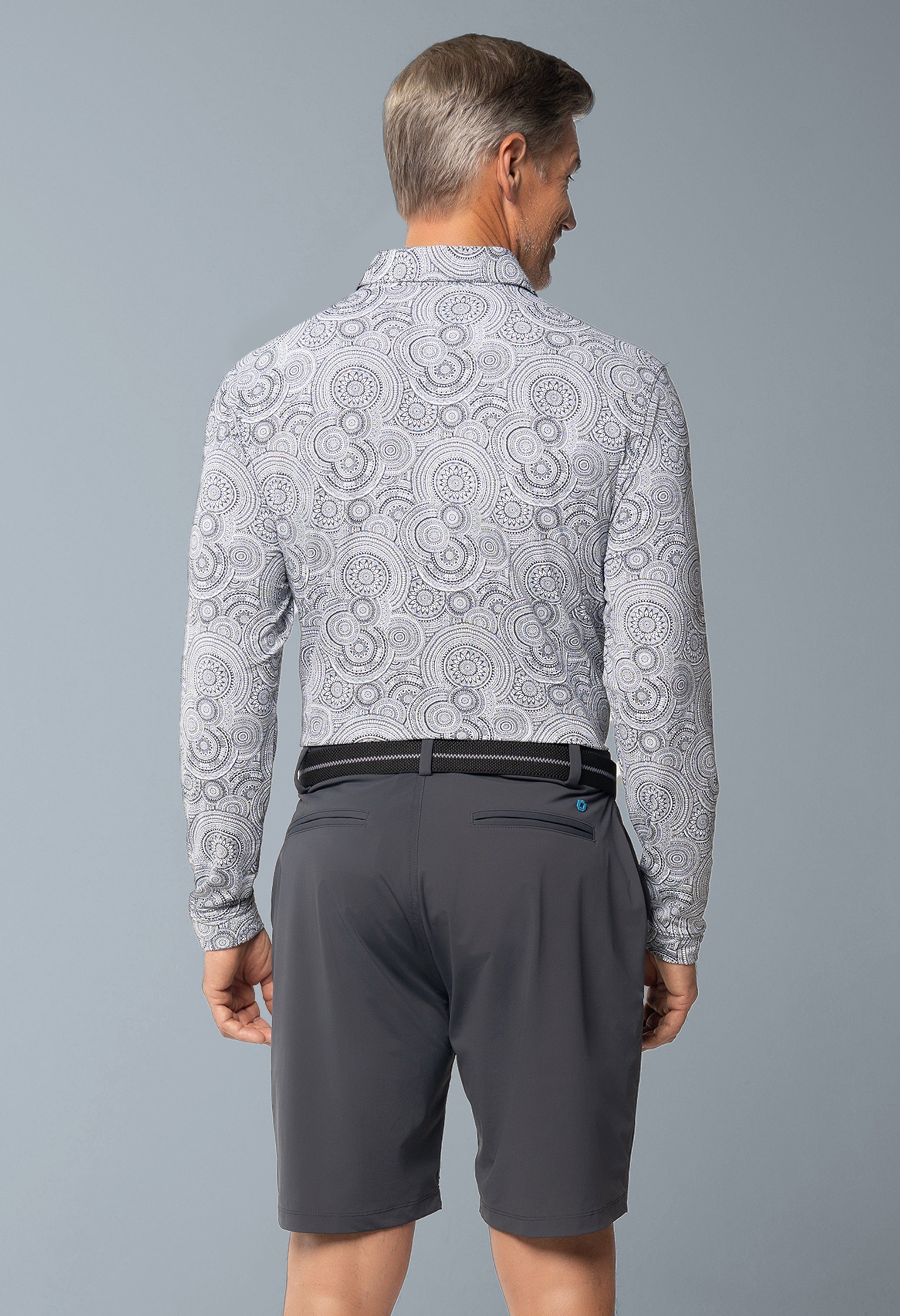 Pricilla Print Long Sleeve Polo β 95173 (Modern Fit)