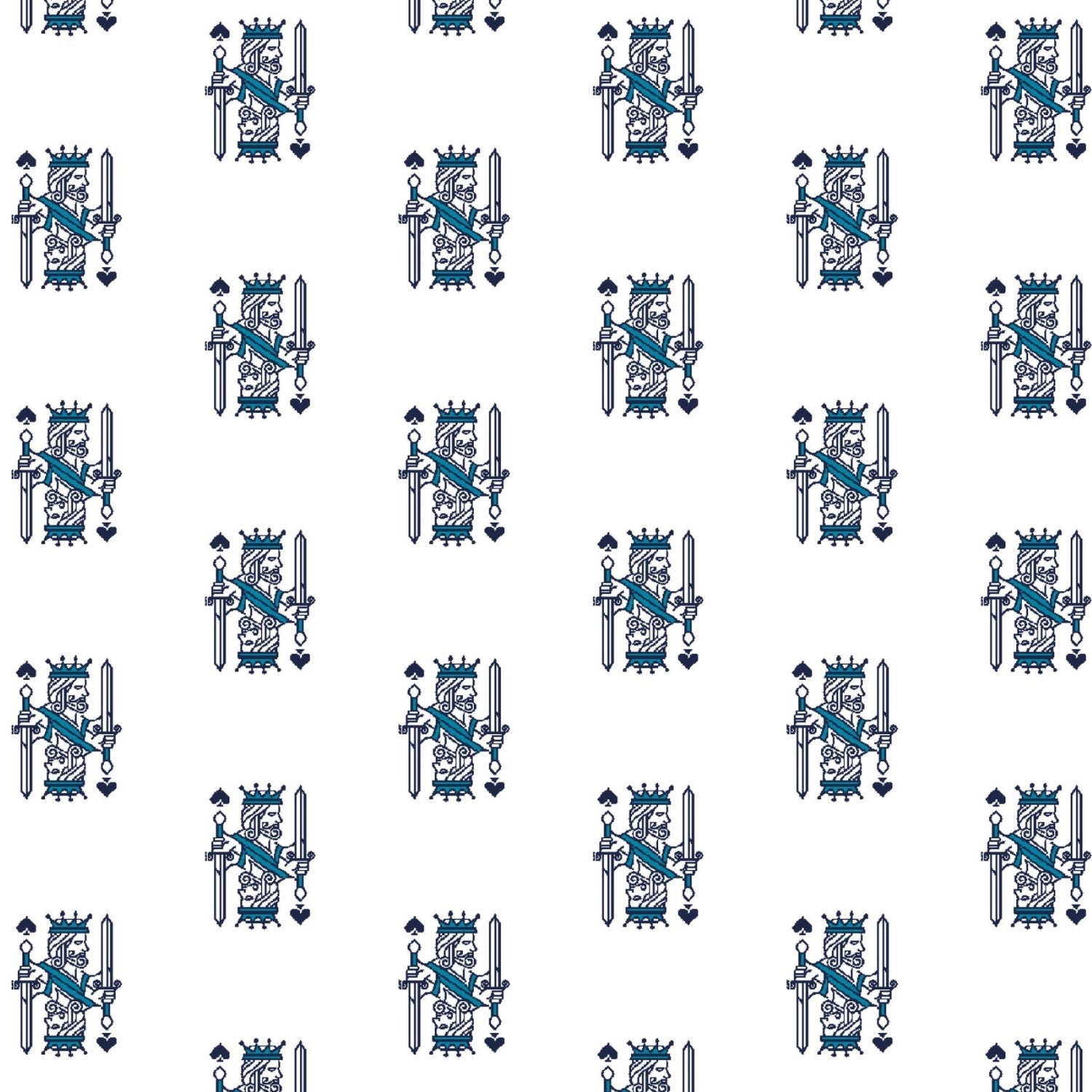 King of Spades Print Short Sleeve Polo β 94170 (Modern Fit)