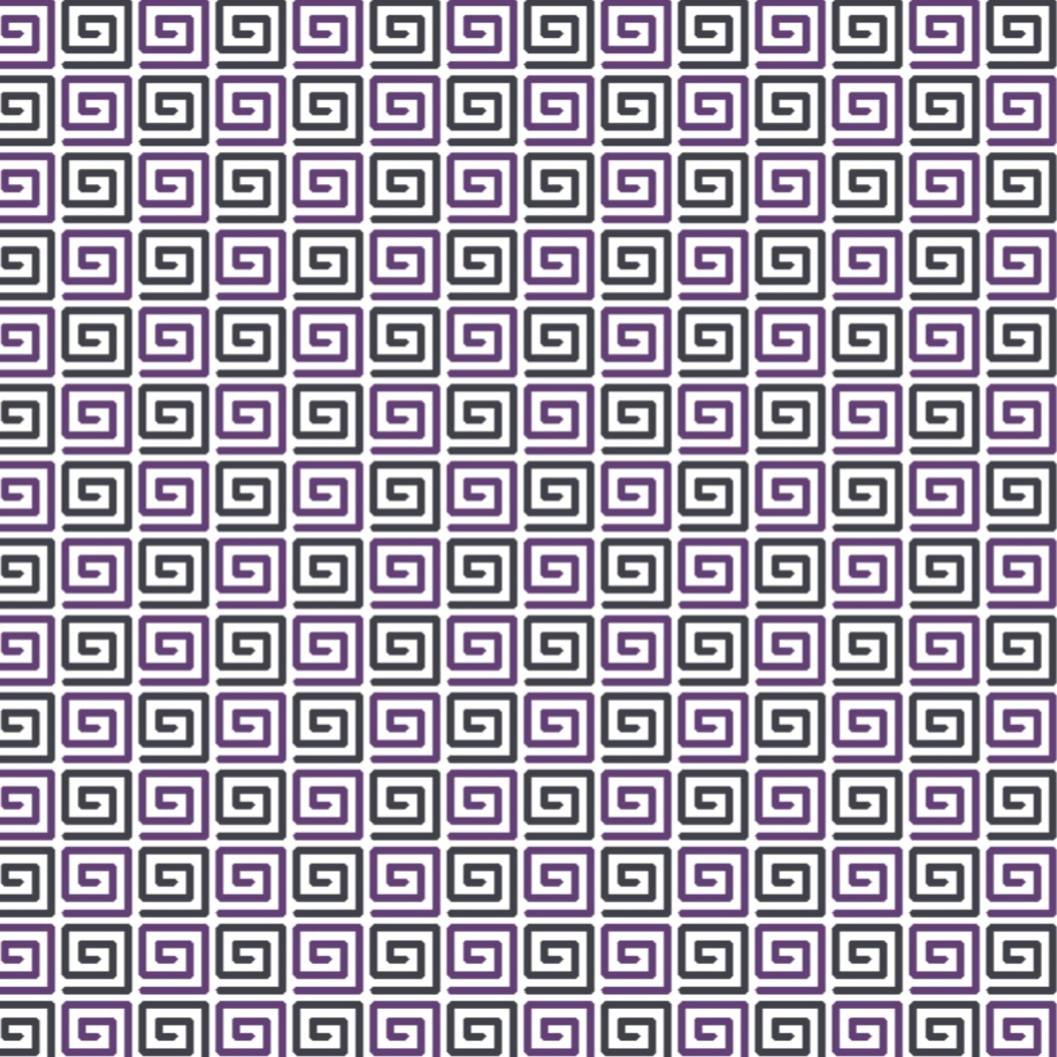 Square Spiral Print Long Sleeve Polo β 95169 (Modern Fit)